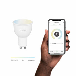 Acheter Hombli Spot connecté - LED 4,5W GU10 - WiFi - Dimmable