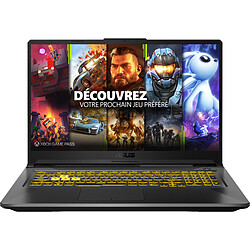 ASUS TUF GAMING - A17-TUF766IU-H7219T - Gris 17,3" Full HD 120Hz - NVIDIA GeForce GTX 1660 Ti - AMD Ryzen 9 4900H - RAM 16 Go - SSD 1 To - Windows 10