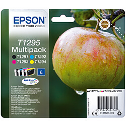 EPSON - Pack de 4 cartouches (T1295) POMME d'encre CMJN  - C13T12954012 EPSON - Pack de 4 cartouches (T1295) POMME d'encre CMJN  - C13T12954012