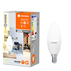 Ledvance Ampoule connectée Smart+ SUN@HOME Flamme dépolie - 40W - E14 - Variation de blancs