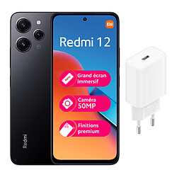 Xiaomi Redmi 12 4G 128G + chargeur MI 20W