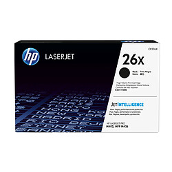 HP - N°26X - Toner Cartridge CF226X- Noir Toner d'origine HP N°26X