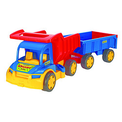 Camion géant avec remorque Camion benne géant 55 cm avec remorque 95 cm - 65.100