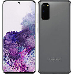 Samsung Galaxy S20 - 5G - 128 Go - Gris Smartphone 6,2'' Quad HD+ - Dynamic AMOLED - 120 Hz - 5G - Triple capteur 64 MP - Vidéo 8K