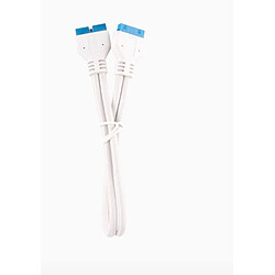 Acheter Corsair Kit d’extension gainé pour panneau avant premium 30 cm, blanc