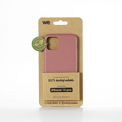 WE Coque de protection 100% biodégradable et compostable pour APPLE IPHONE 11 PRO couleur Fushia Respectueux de l'environnement 