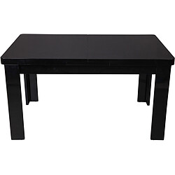 Avis 3S. x Home Table à manger extensible noire MINERVE