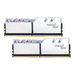 G.Skill Trident Z Royal - 2 x 8 Go - DDR4 3600 MHz CL18 - Argent