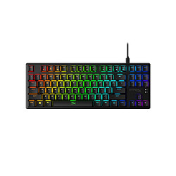 HyperX Alloy Origins Core - RGB Clavier gamer mécanique - Switch HyperX Red - Rétro-éclairage RGB - Format Tenkeyless : sans pavé numérique - QWERTY