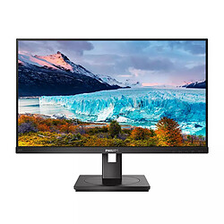 Philips 23,8" WLED 242S1AE/00 Ecran PC Bureautique - 1920 x 1080 -  Dalle IPS - 4 ms - 75Hz - VGA (analogique) - DVI-D (numérique, HDCP) - Display Port 1.2 - Sortie casque - HDMI 1.4 - HDCP 1.4