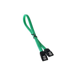 BitFenix Câble SATA III Alchemy - 30 cm - gaines Vert / Noir