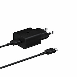 Avis Chargeur Secteur 15W USB C (avec câble) Coloris Noir SAMSUNG EP-T1510XBEGEU