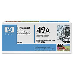 Toner imprimante laser noir HP 49A - Q5949A Toner imprimante laser noir HP 49A - Q5949A