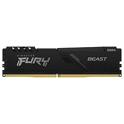 Kingston Fury Beast - 1x4 Go - DDR4 2666 MHz - CL16 Noir