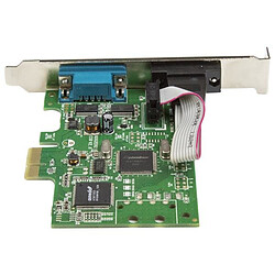 Avis StarTech.com Carte PCI Express à 2 ports série DB9 RS232 - Adaptateur PCIe série avec UART 16C1050