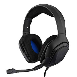 The G-Lab KORP Cobalt - Filaire Casque gamer -Compatible PS4/Xbox One/Switch - Connexion filaire USB - Noir