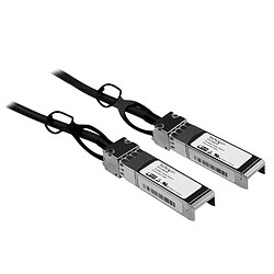 StarTech.com Câble reseau passif SFP+ 10 GbE à connexion directe twinax en cuivre de 3 m compatible Cisco Câble réseau passif SFP+ 10 GbE à connexion directe twinax en cuivre compatible Cisco - 3m