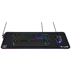 The G-Lab Tapis de souris gamer PAD-RUBIDIUM RGB pas cher