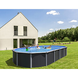 Trigano Piscine anthracite 5,20 x 3,95m