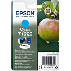 Epson C13T12924012 cartouche d'encre cyan ''POMME'' série T1292 authentique - DURABrite Ultra C