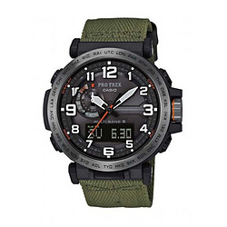 Montre Homme Casio Pro Trek PRW-6600YB-3ER - Bracelet Nylon Vert