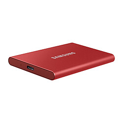 Samsung T7 Rouge métallique - 500 Go - USB 3.2 Gen 2 pas cher