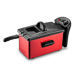 Friteuse Kitchencook 3L 2100W Rouge