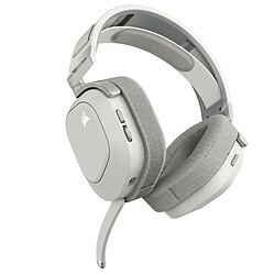 Corsair Casque gaming sans fil HS80 MAX WIRELESS - Blanc pas cher