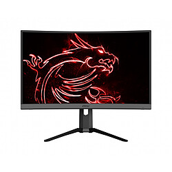 MSI 27'' LED Optix MAG272CQR Ecran PC Gamer Incurvé - 2560x1440 - Dalle VA - 1 ms - 165 Hz - AMD Freesync - Flicker Free - DisplayPort