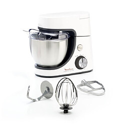 Moulinex Robot pâtissier Masterchef Gourmet QA510110 Robot pâtissier - 4.6 L - 4 fonctions - 1100 W - Blanc