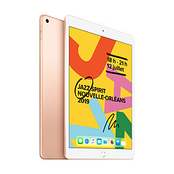 Apple iPad 2019 10,2 - 128 Go - WiFi - MW792NF/A - Or · Reconditionné Tablette 10,2'' Retina - Puce A10 Fusion - WiFi - Stockage 128 Go - iPadOS - 1 an Apple TV+ inclus