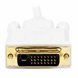 Avis StarTech.com Adaptateur Mini DisplayPort vers DVI - Câble Mini DP / DVI-D 1080p / 1920x1200 - Blanc 1,8 m