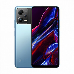 Poco X5 - 5G - 6/128 Go - Bleu Smartphone 6,67" Full HD - AMOLED - 120 Hz - 5G - Triple capteur 48 MP - Vidéo 1080p