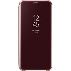 Samsung Clear View Standing Cover Galaxy S9 - Or