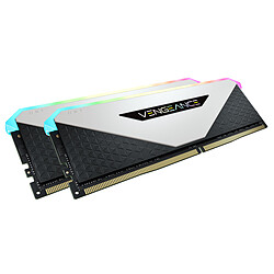 Avis Corsair Vengeance RGB - 2x16 Go - DDR4 3200 MHz - CL16 - White