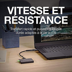 Seagate Technology Seagate Ultra Touch SSD 500 Go - Noir pas cher