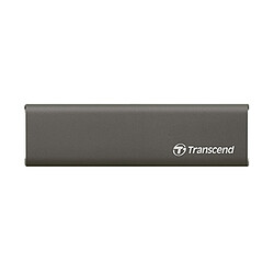 Transcend SSD Externe - 960 Go - USB 3.1 Gen 2 - Argent