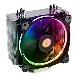 Thermaltake Ring silent 12 RGB  ventirad pour processeur Intel et AMD  - ventilateur  12 Cm