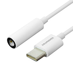 Huawei Câble adaptateur audio USB-C/Jack CM20 - Blanc