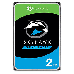 Seagate Technology Surveillance SkyHawk 2 To - 3,5" SATA Disque dur Seagate Surveillance HDD SkyHawk - 2000 Go SATA