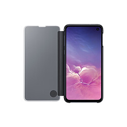 Avis Samsung Clear View Cover Galaxy S10e - Noir