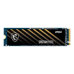 MSI SPATIUM M390 NVMe M.2 2TB SSD NVMe M.2 - 2To - Lecture 3300 Mo/s - Ecriture 3000 Mo/s - Interface PCIe Gen3x4
