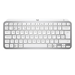 Avis Logitech LOGI MX Keys Mini Wireless PALE GREY(FR) MX Keys Mini Minimalist Wireless Illuminated Keyboard