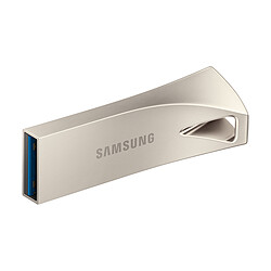 CLE USB SAMSUNG 128G USB 3.1 BAR PLUS - CHAMPAGNE SILVER VITESSE LECTURE JUSQU'A 300Mo/S MUF-128BE3/APC