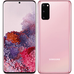 Samsung Galaxy S20 - 4G - 128 Go - Rose · Reconditionné Smartphone 6,2'' Quad HD+ - Dynamic AMOLED - 120 Hz - 4G - Triple capteur 64 MP - Vidéo 8K