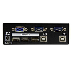 Avis StarTech.com STARTECH Commutateur KVM 2 Ports VGA USB