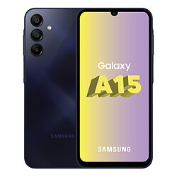 Samsung Galaxy A15 - 4/128 Go - Bleu nuit