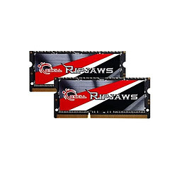 G.Skill Memoire kit de 2 barrettes portable Gskill Ripjaws SO-DIMM DDR3 PC3-12800 - 2 x 8 Go (16Go) 1600 Mhz - CAS 9