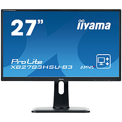 iiyama 27'' LED XB2783HSU-B3 Ecran PC Bureautique - 1920x1080 - Dalle VA - 4 ms - 75 Hz - HDMI/VGA/DisplayPort