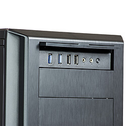 Phanteks Enthoo Pro Noir - Sans fenêtre pas cher